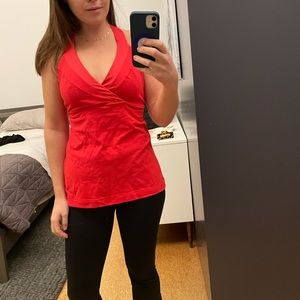 Red Lululemon Workout Top Size: S